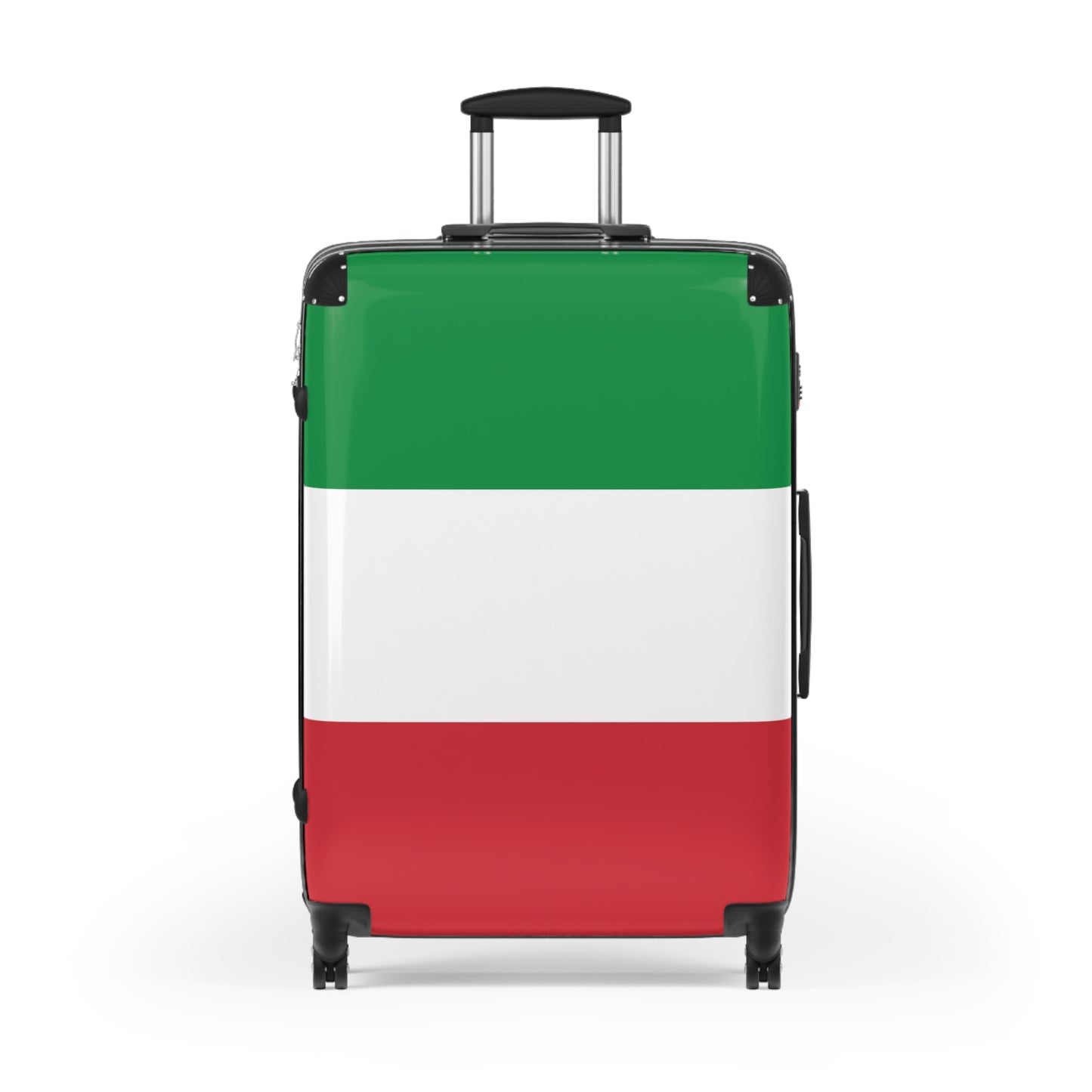 Italy Flag Inspired Suitcase