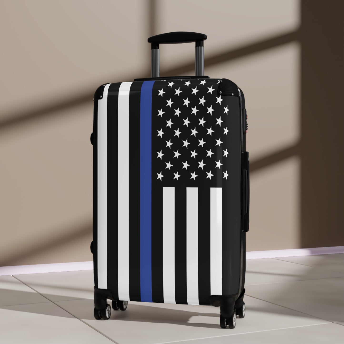 Thin Blue Line Flag Suitcase