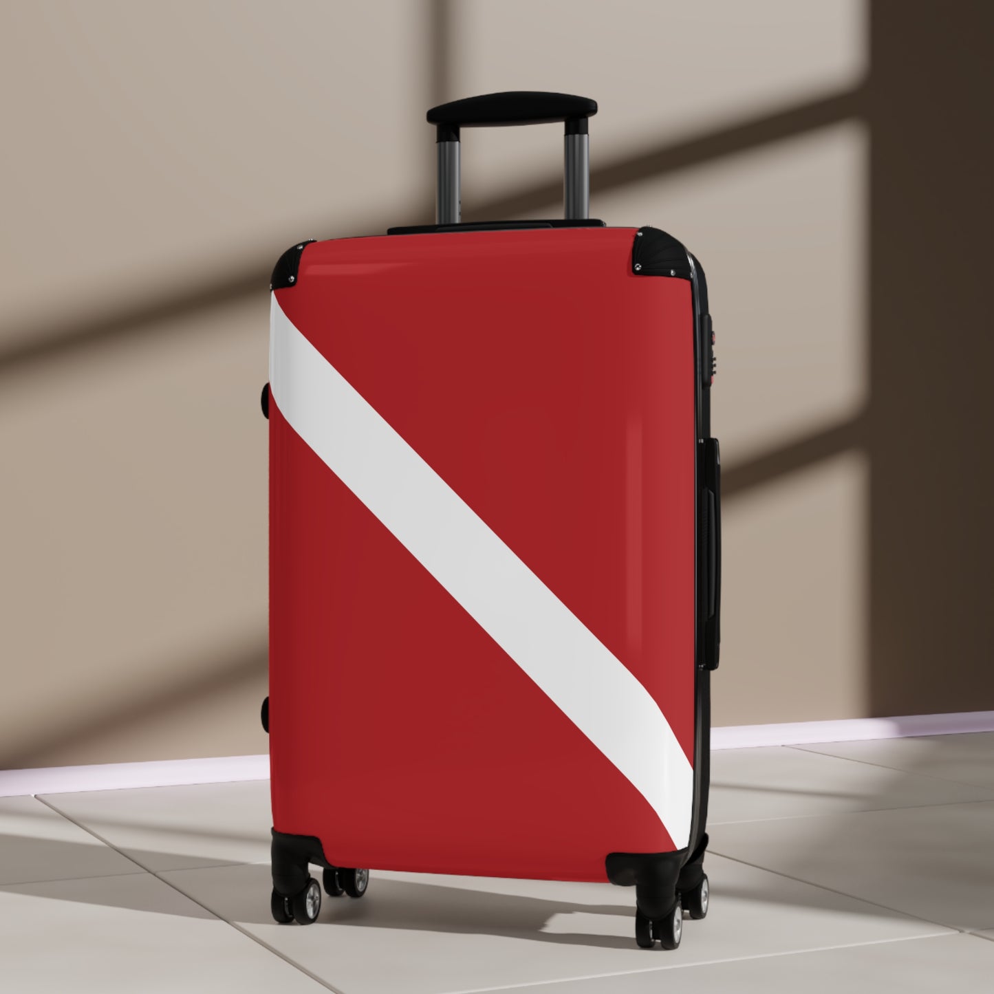 Diver Down Flag Inspired Suitcase