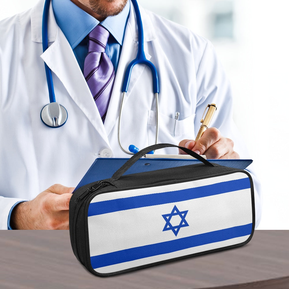 Israel Flag Inspired Stethoscope Storage Bag