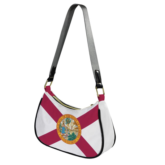 Florida Flag Inspired Women's Shoulder Bag