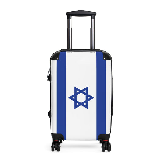 Israel Flag Inspired Suitcase
