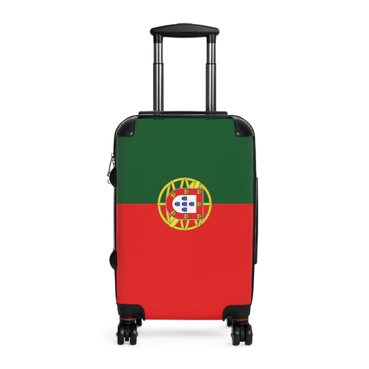 Portugal Flag Inspired Suitcase