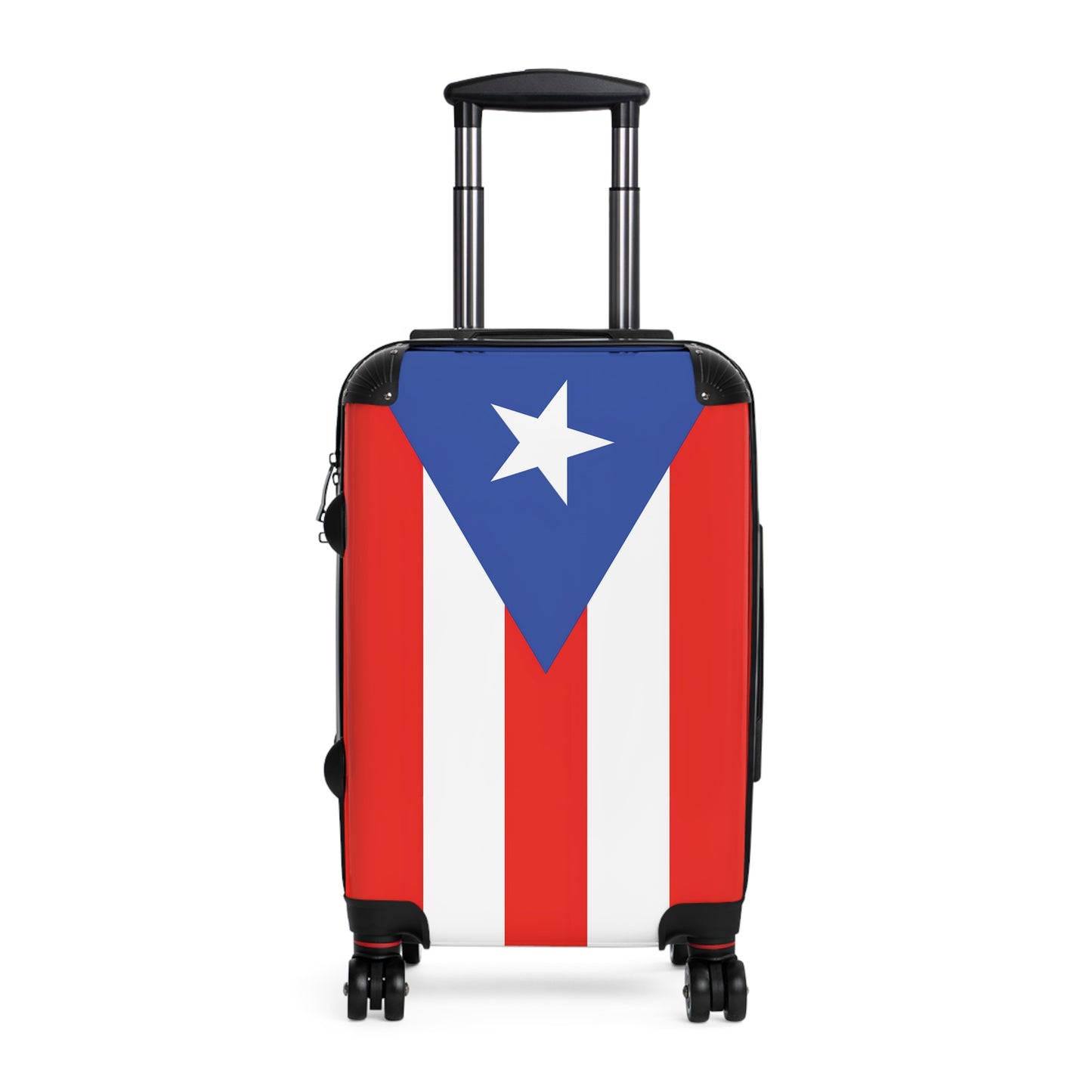 Puerto Rico Flag Inspired Suitcase