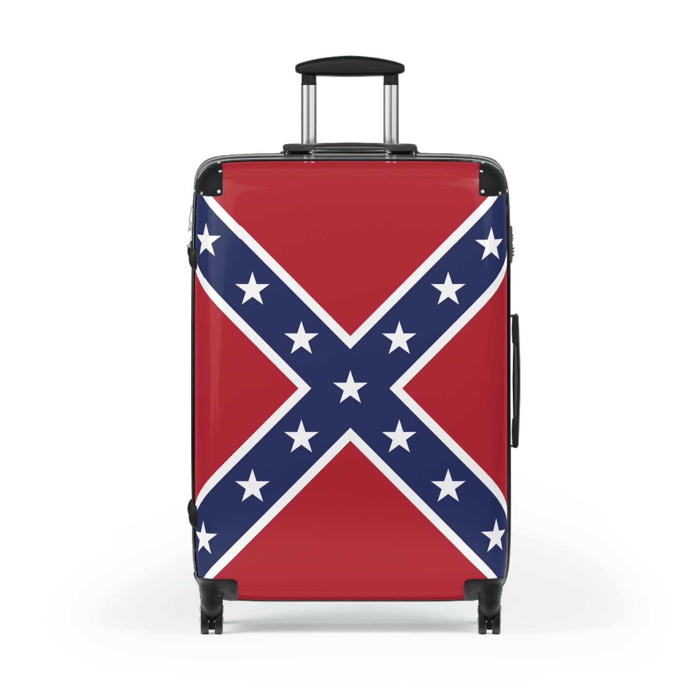 Confederate Battle Flag Inspired Suitcase