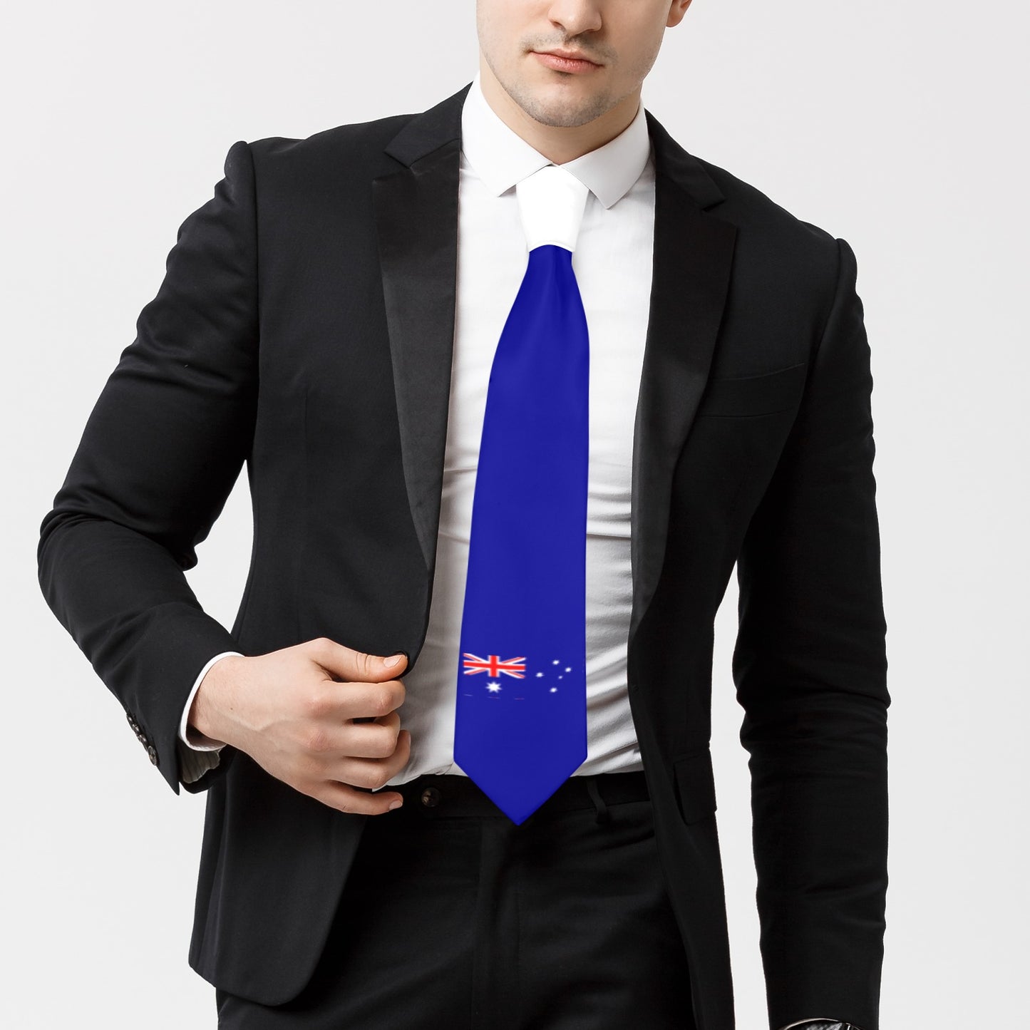 Australia Flag Inspired Classic Necktie (Two Sides)