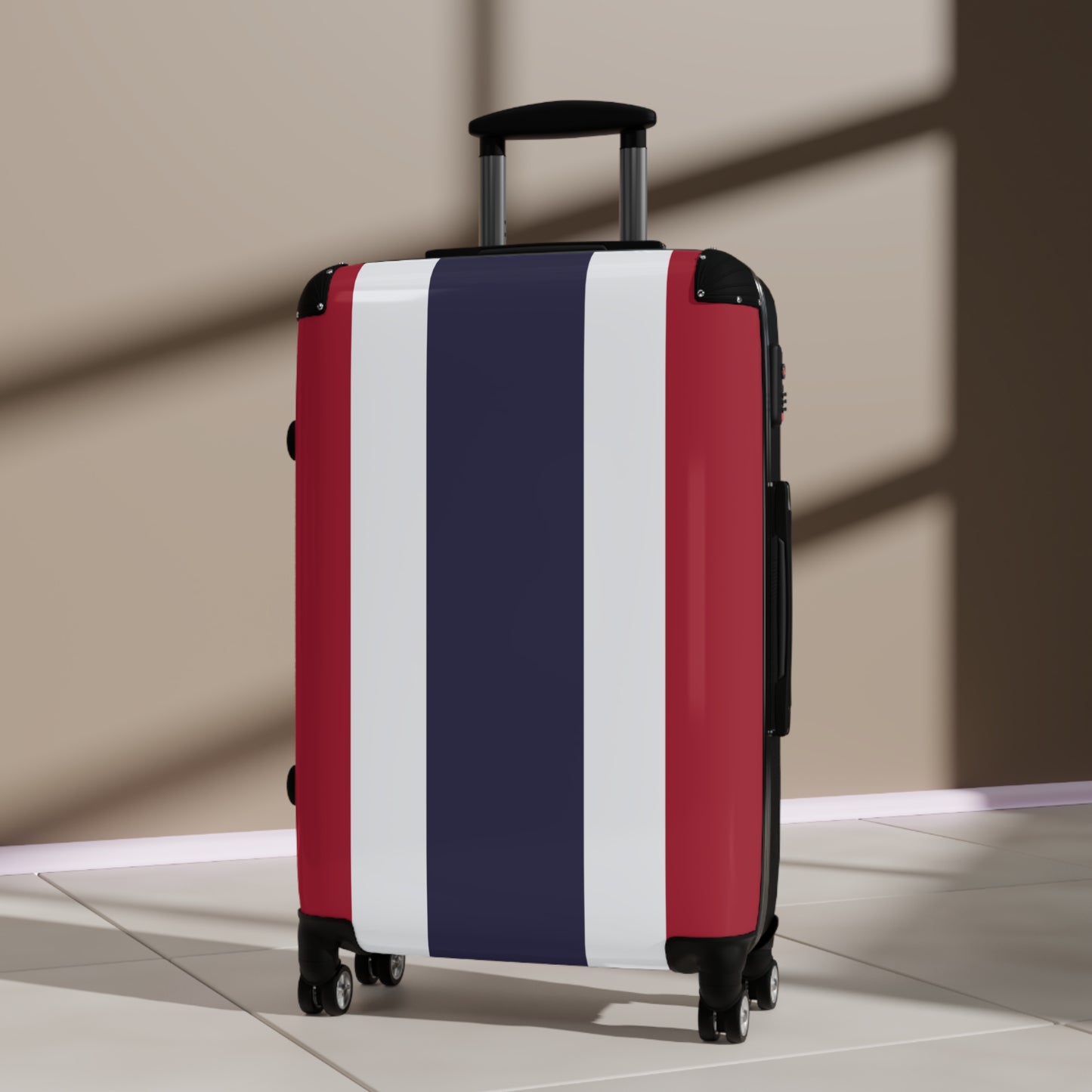 Thailand Flag Inspired Suitcase