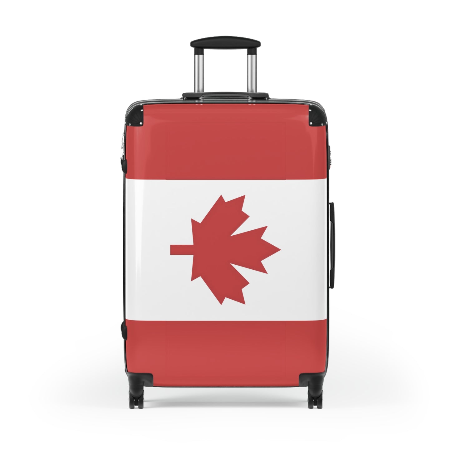 Canada Flag Inspired Suitcase