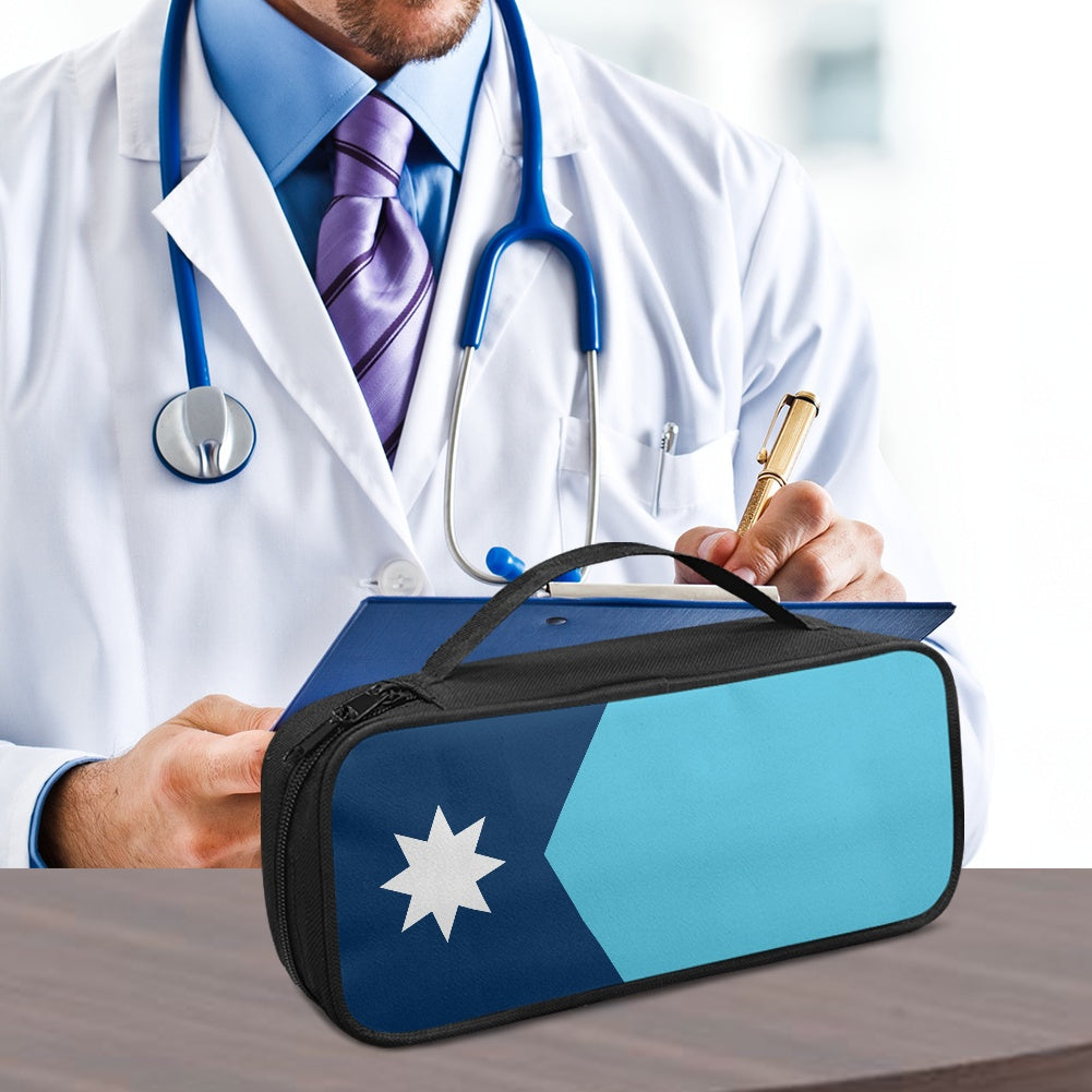 Minnesota Flag Inspired Stethoscope Storage Bag
