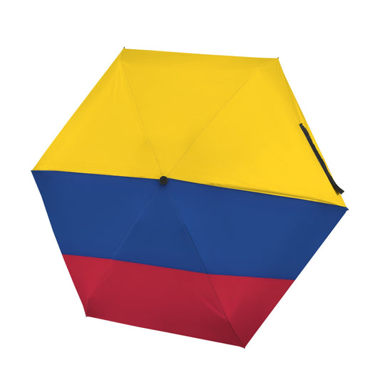 Colombia Flag Inspired Mini Compact Umbrella