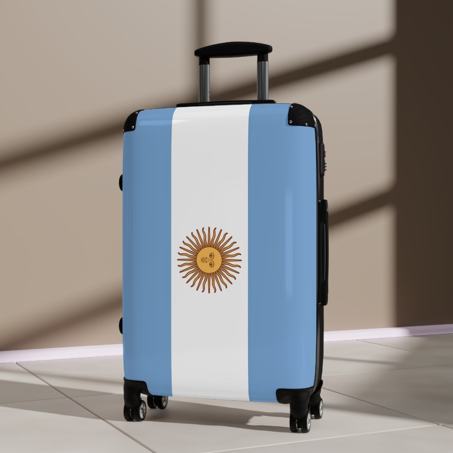 Argentina Flag Inspired Suitcase