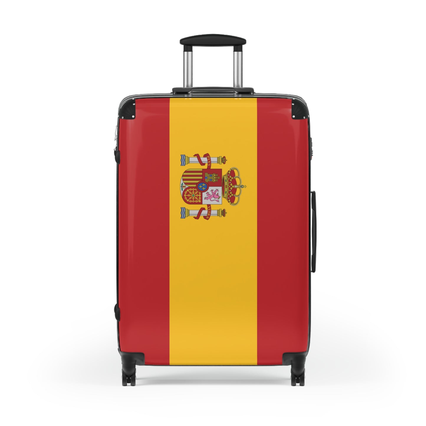 Spain Flag Inspired Suitcase