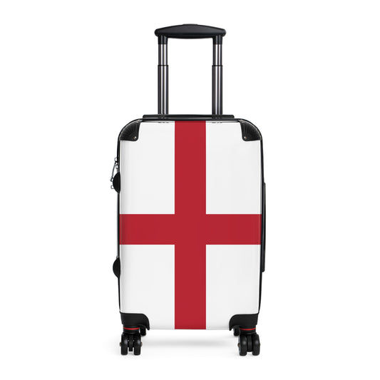 England Flag Inspired Suitcase