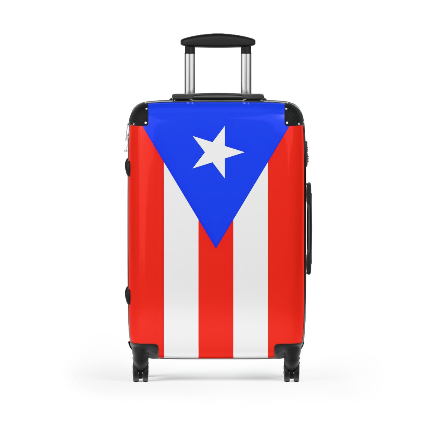 Puerto Rico Flag Inspired Suitcase