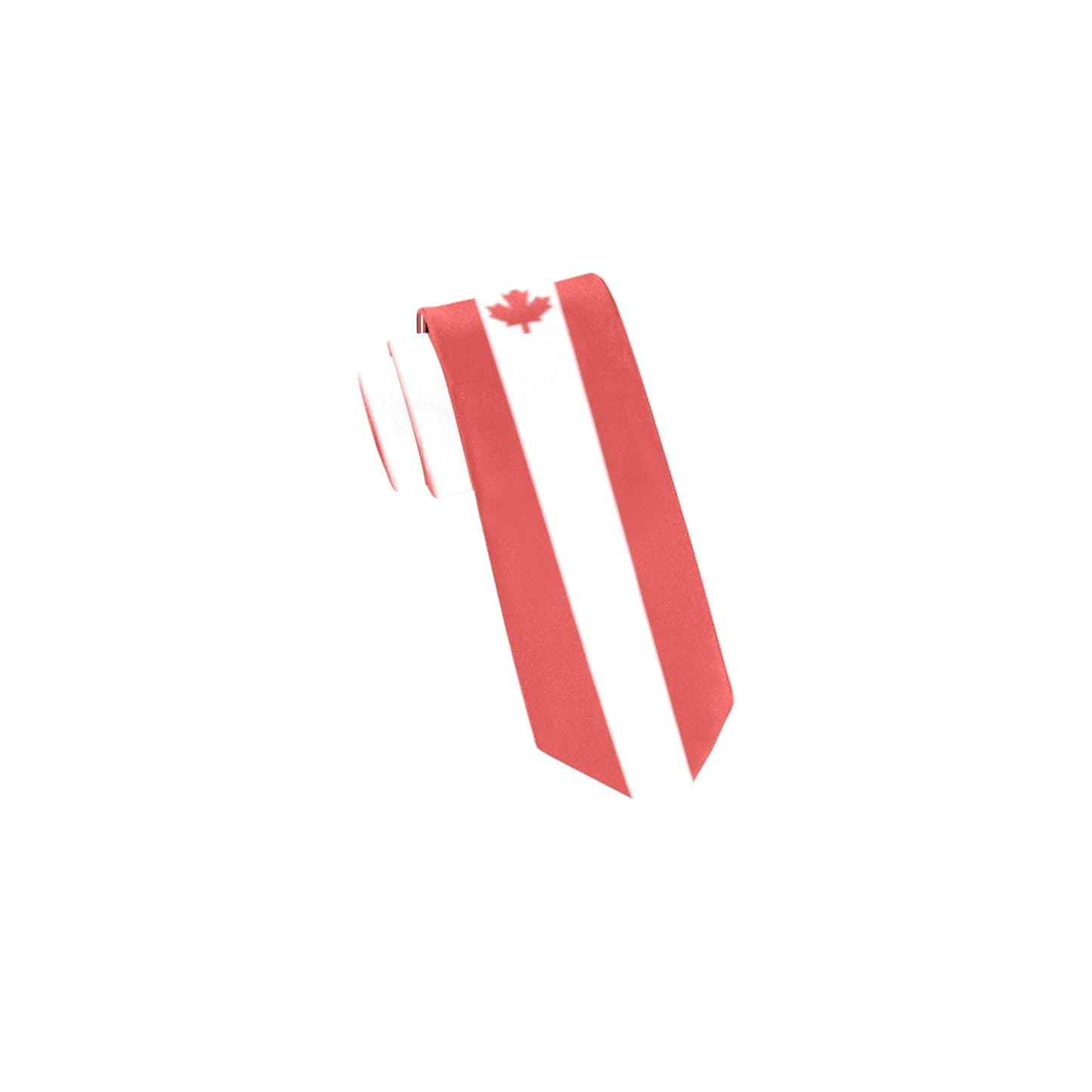 Canada Flag Inspired Classic Necktie (Two Sides)