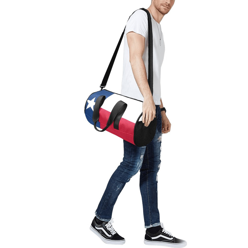 Texas Flag Inspired Travel Duffel Bag