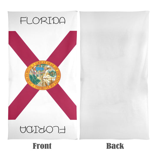 Florida Flag Beach Towel 31"x71" (Made in USA)