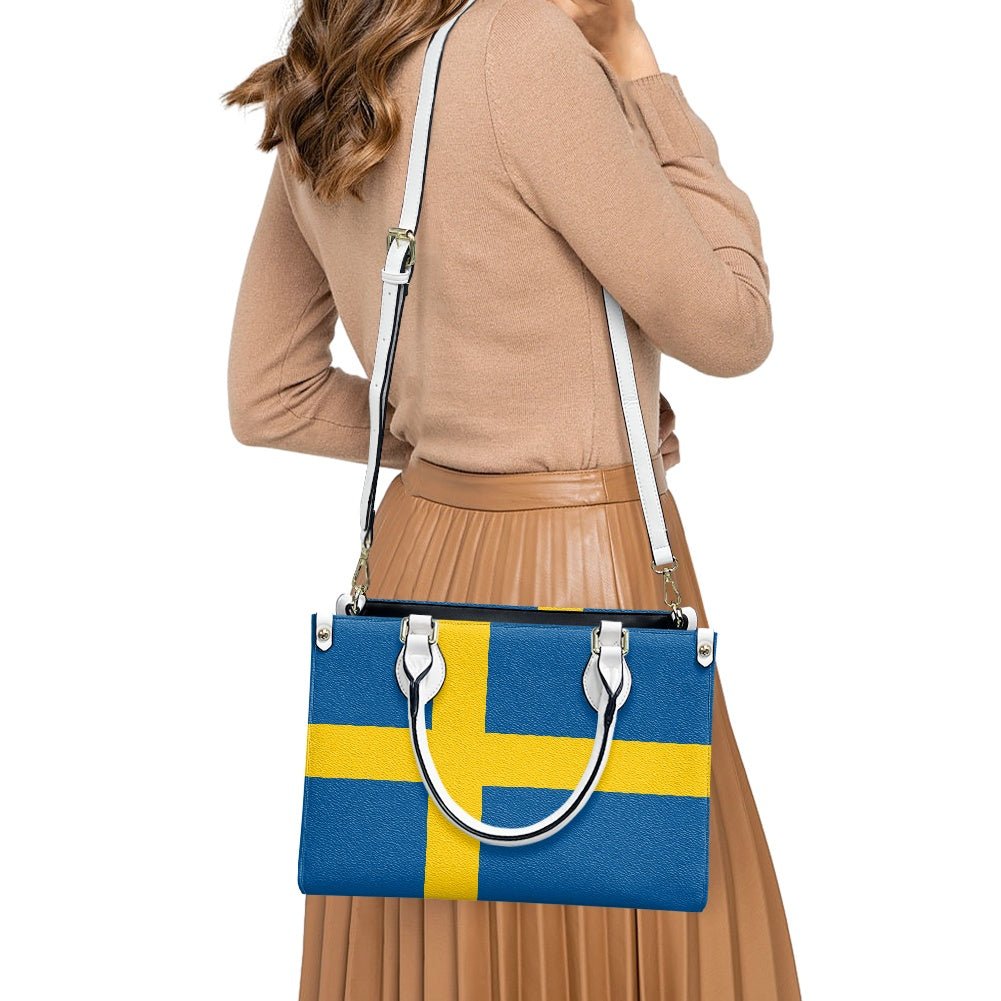 Sweden Ladies PU handbag - Luv My Flag