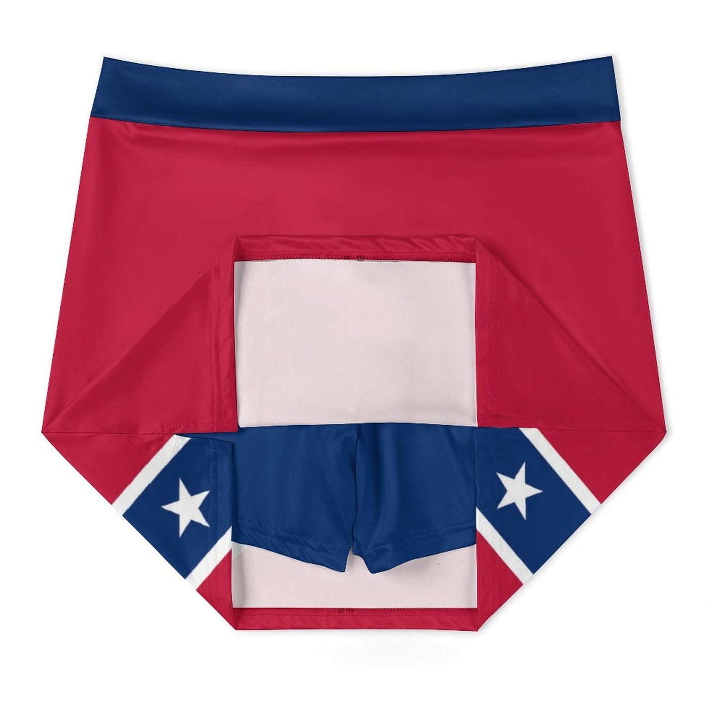 Confederate Battle Flag Inspired Women’s Skort with Pocket