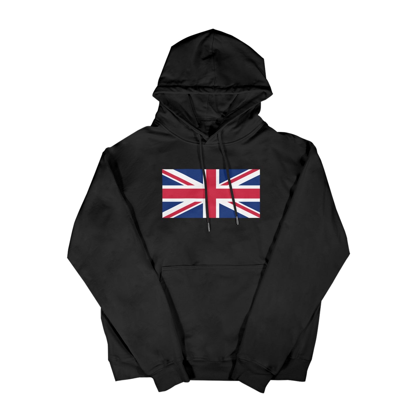 UK/Great Britain Flag Inspired Men's Hoodie (Made in the USA)