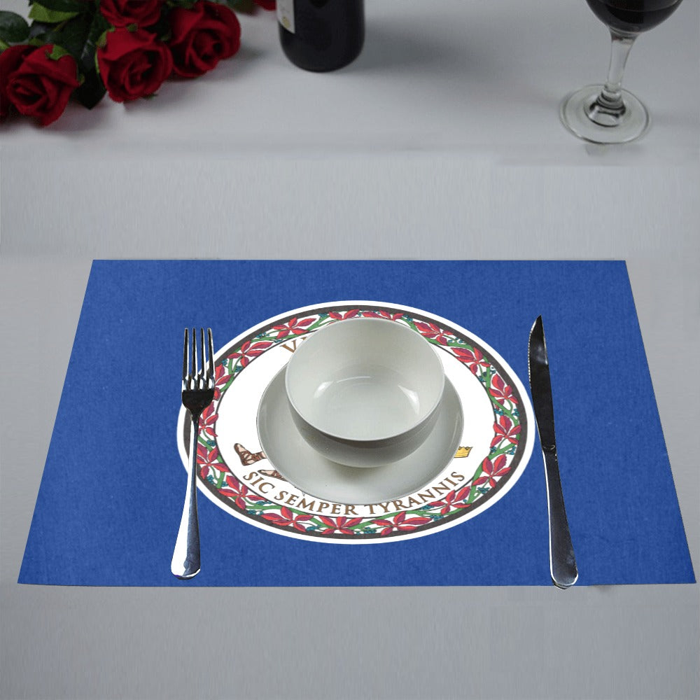 Virginia Flag Placemats 12" x 18" (Set of 6)