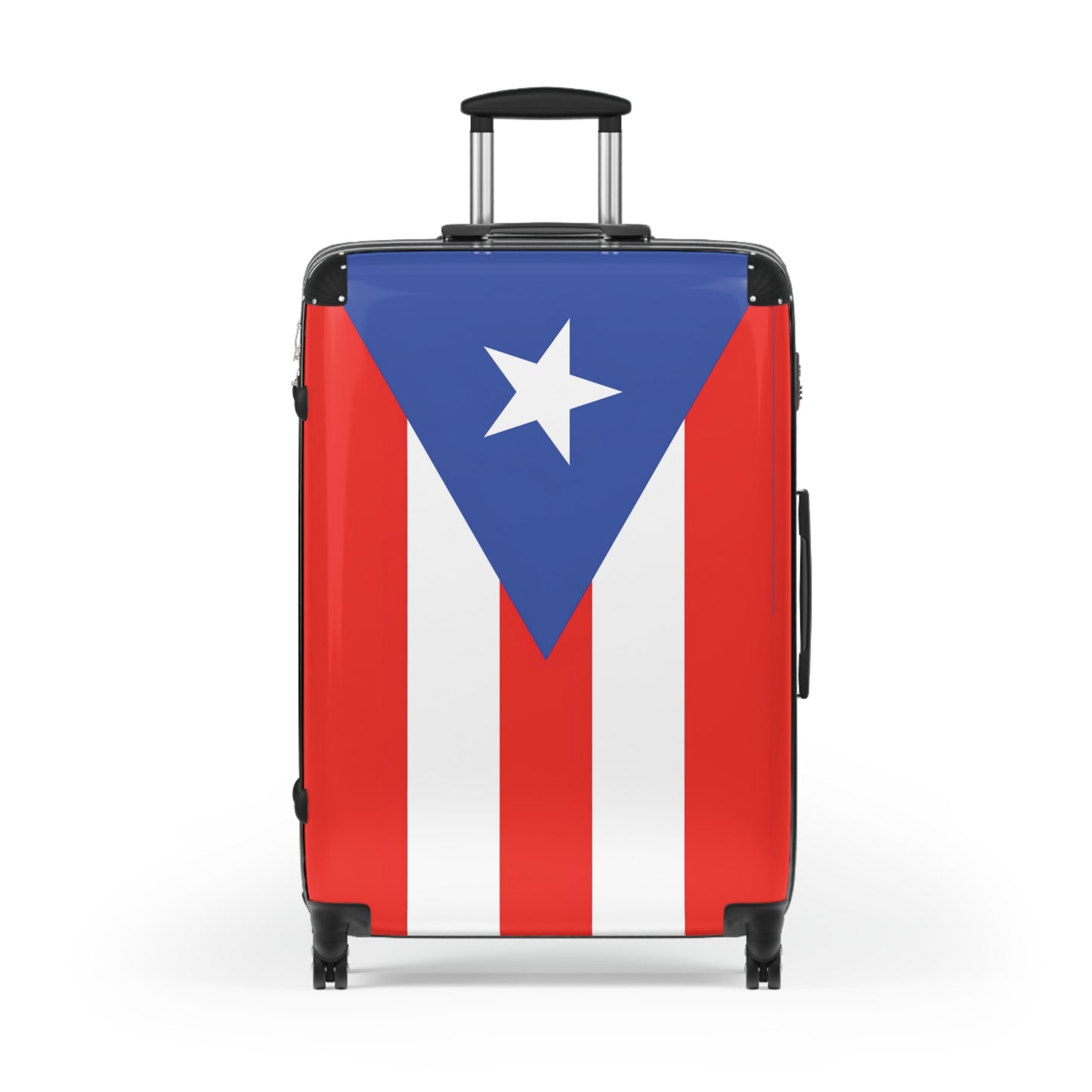 Puerto Rico Flag Inspired Suitcase