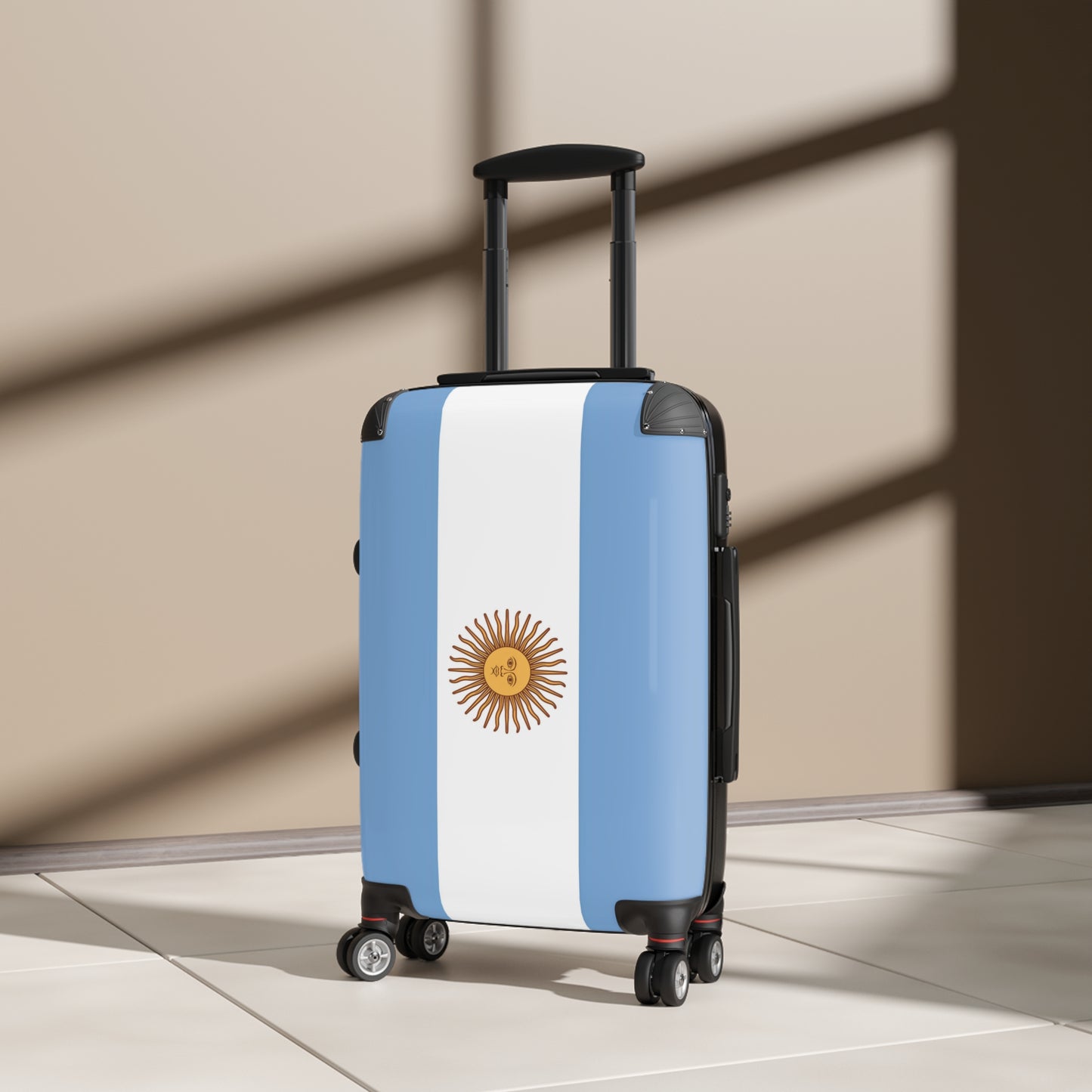 Argentina Flag Inspired Suitcase