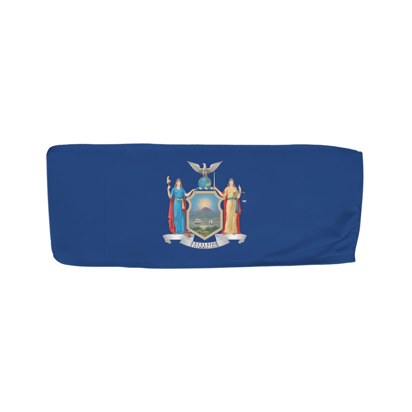 New York Flag Inspired Bandeau Tube Bikini Top