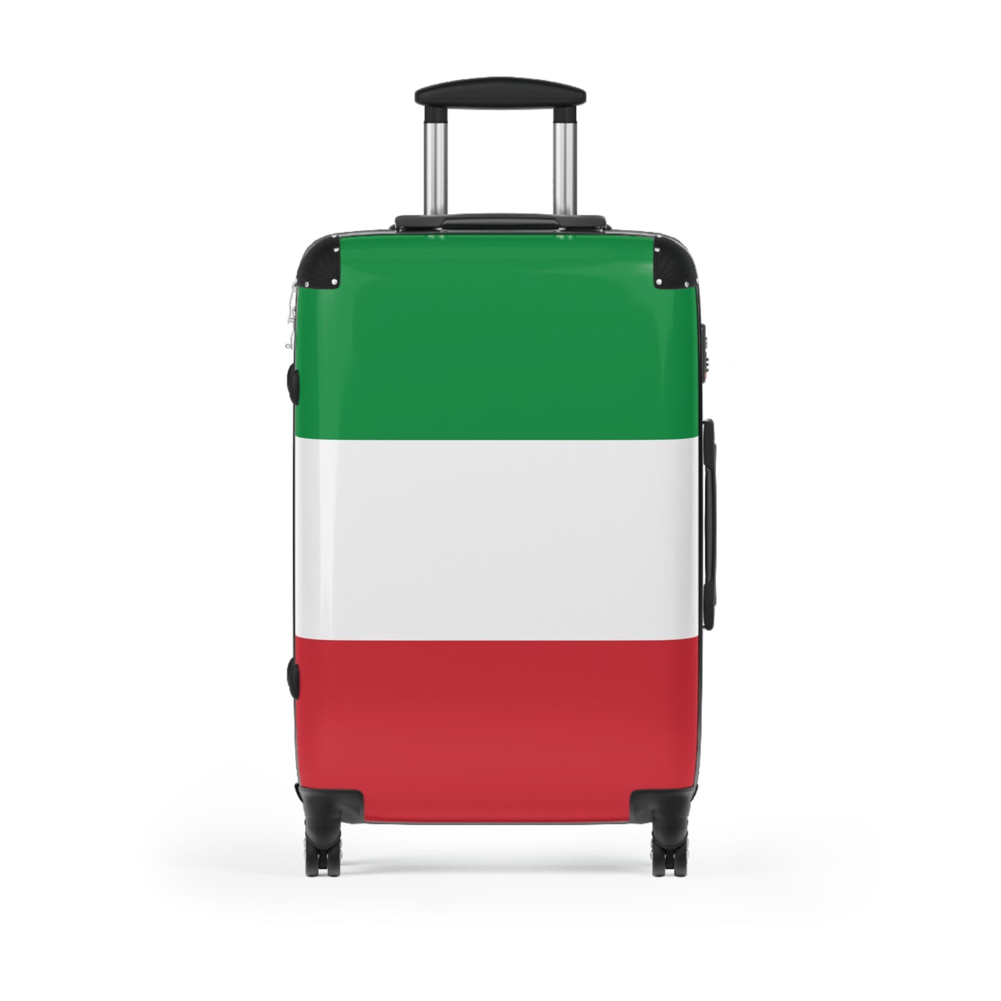 Italy Flag Inspired Suitcase