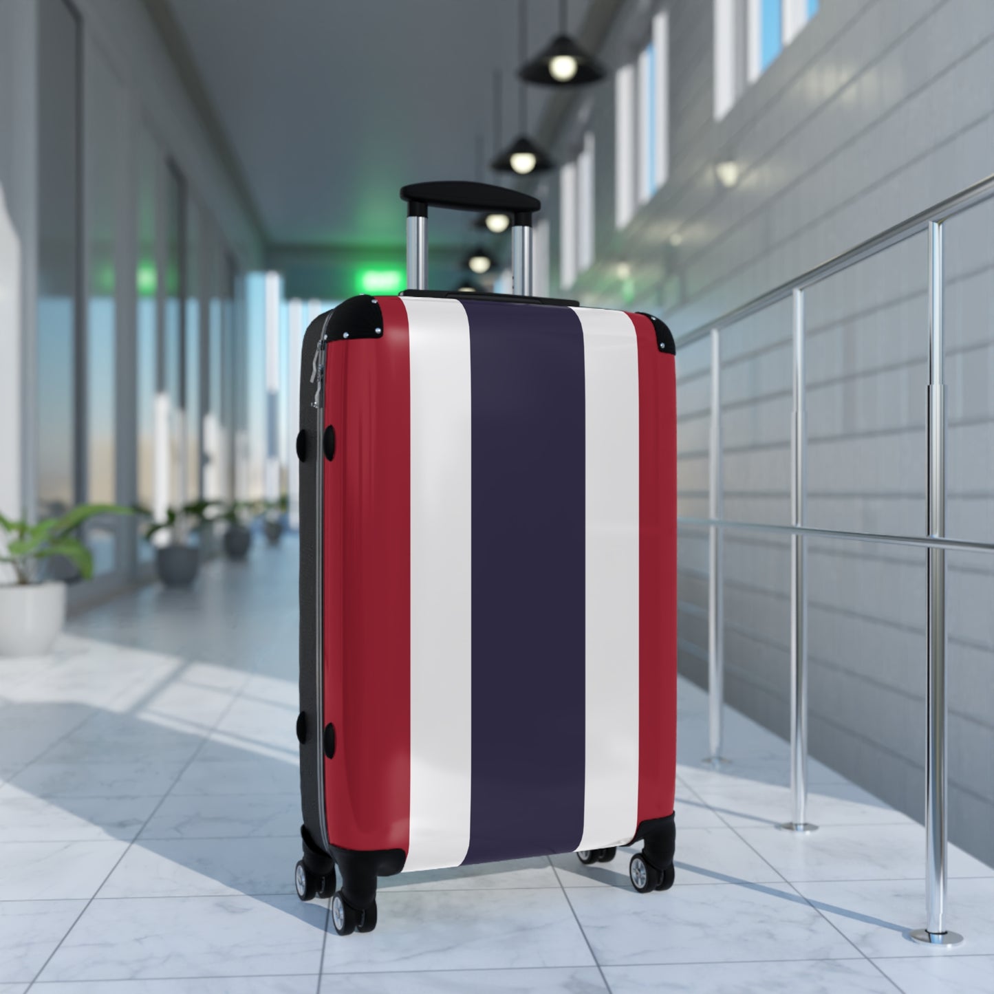 Thailand Flag Inspired Suitcase