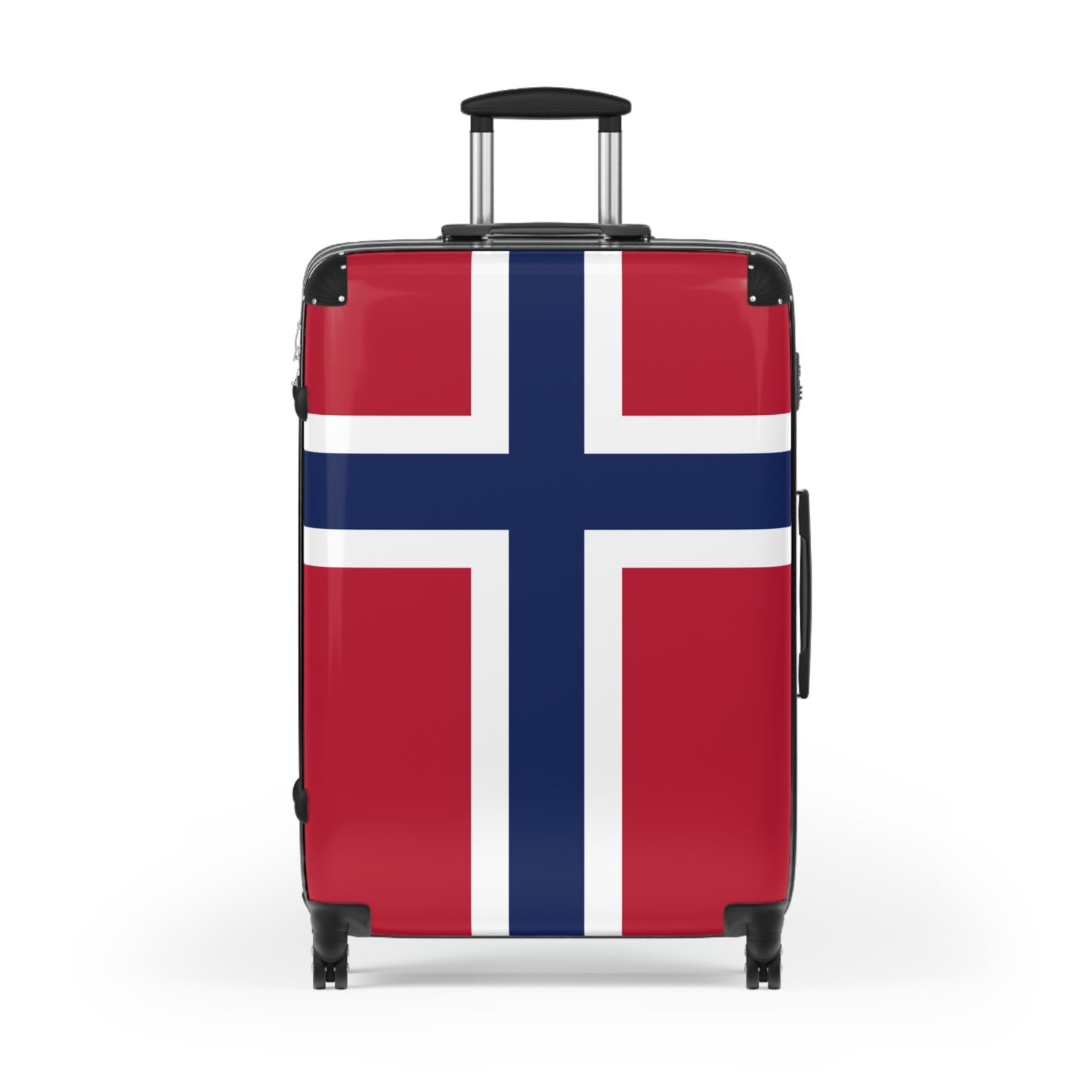 Norway Flag Inspired Suitcase