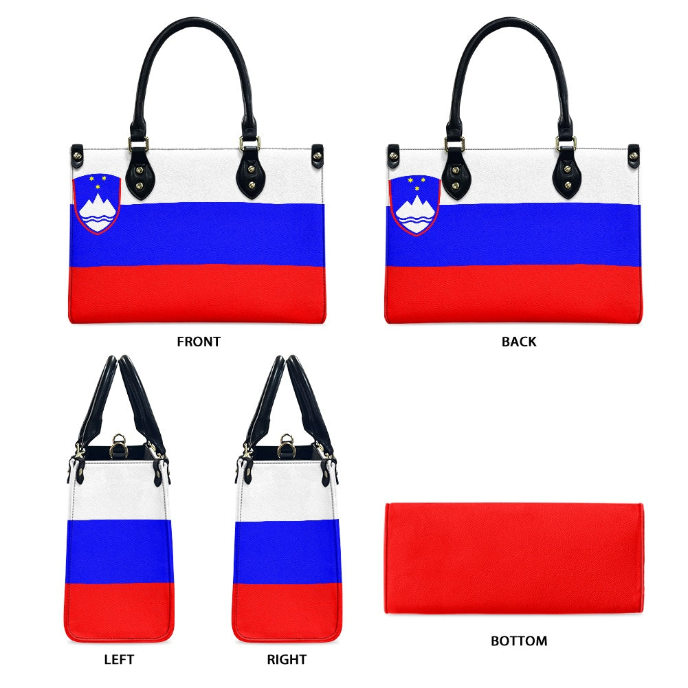 Slovenia Ladies PU handbag - Luv My Flag
