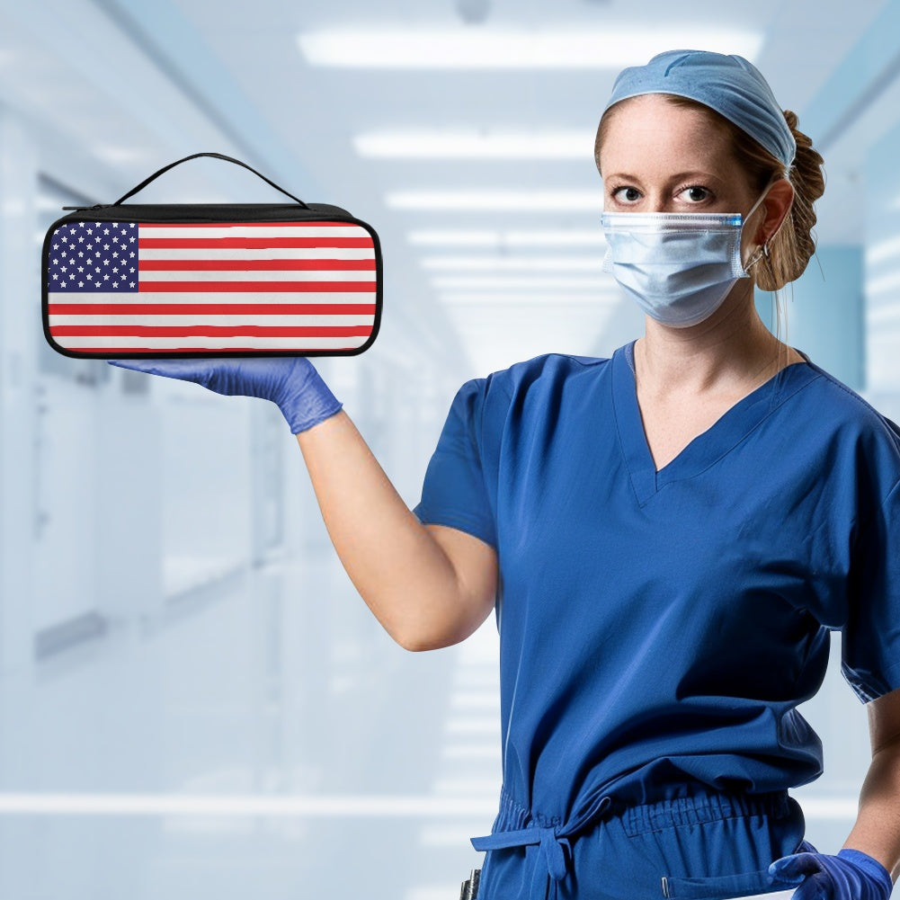 USA/American Flag Inspired Stethoscope Storage Bag