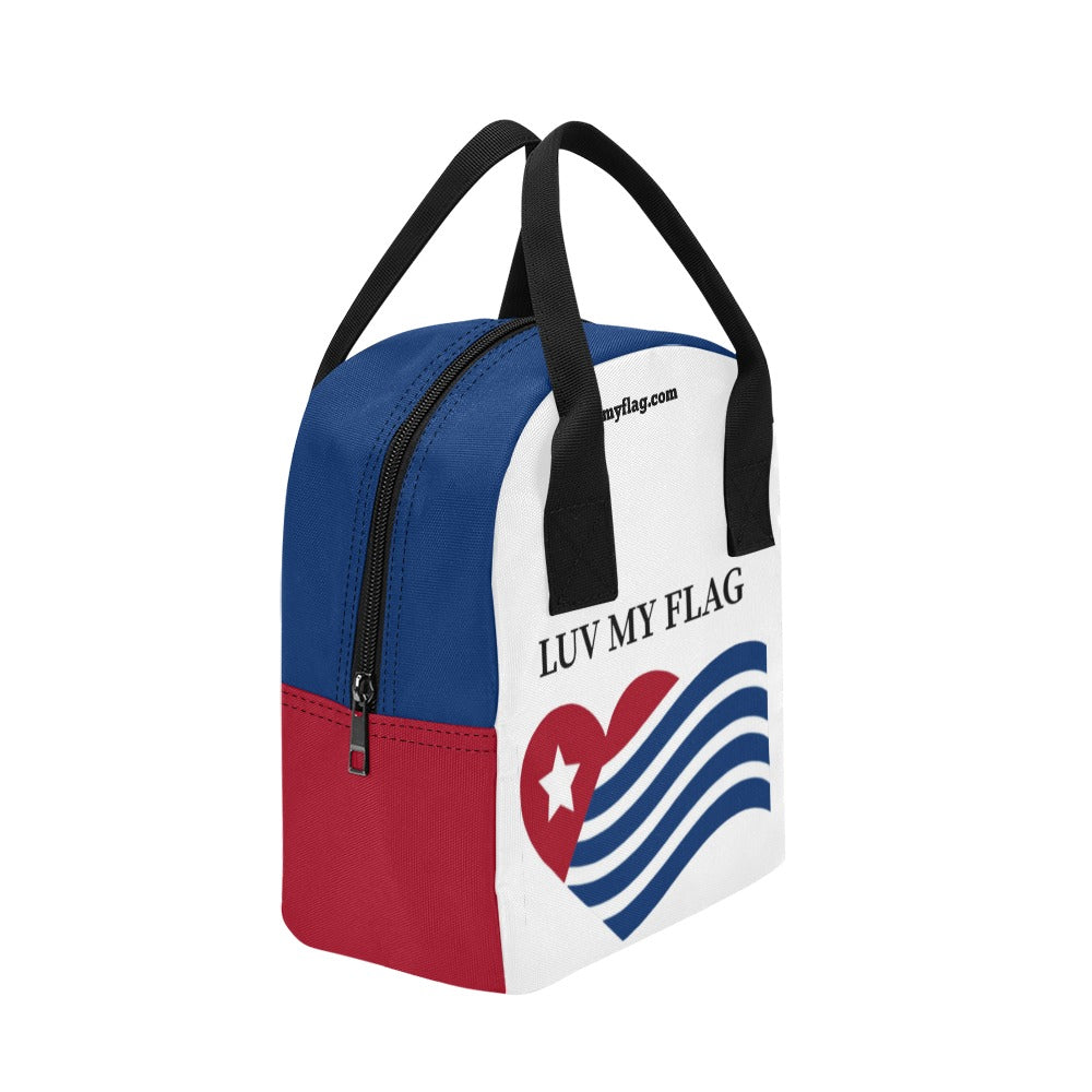 Luv My Flag Logo Insulated Lunch Bag
