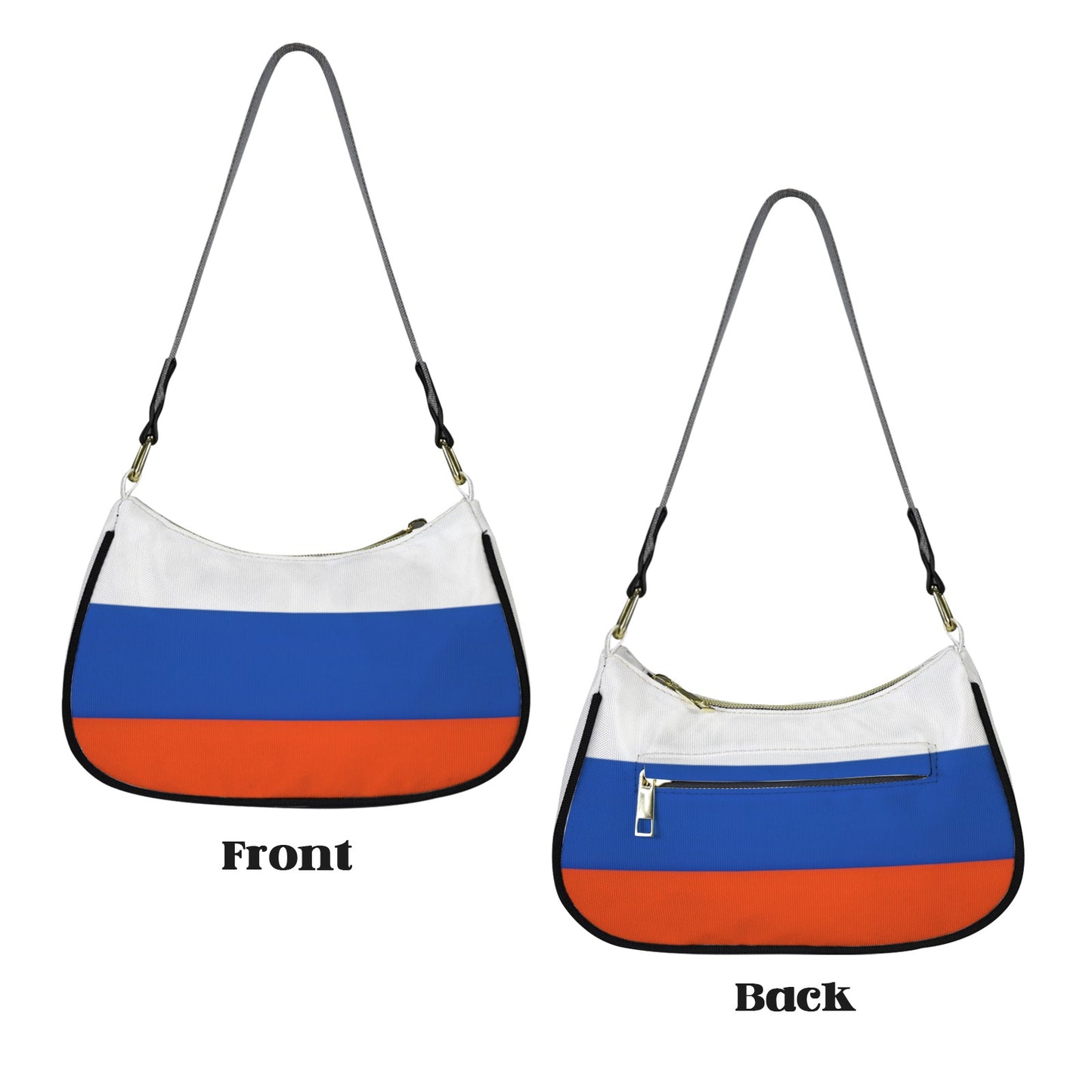 Russia Flag Inspired Women's Shoulder Bag