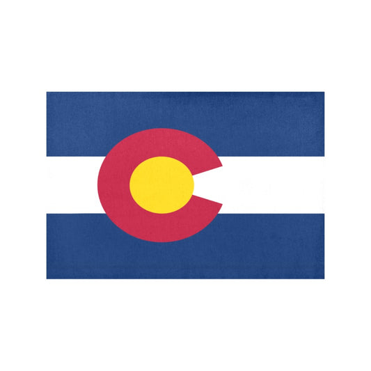 Colorado Flag Placemats 12" x 18" (Set of 6)