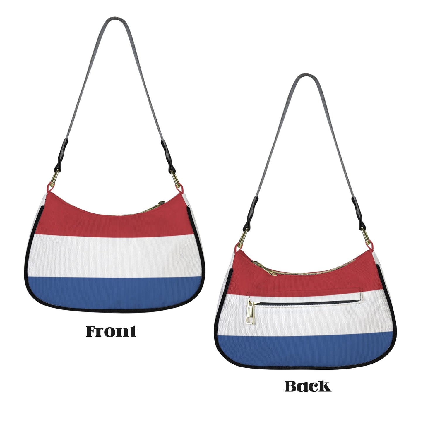 Netherlands Flag Inspired Women's Shoulder Bag