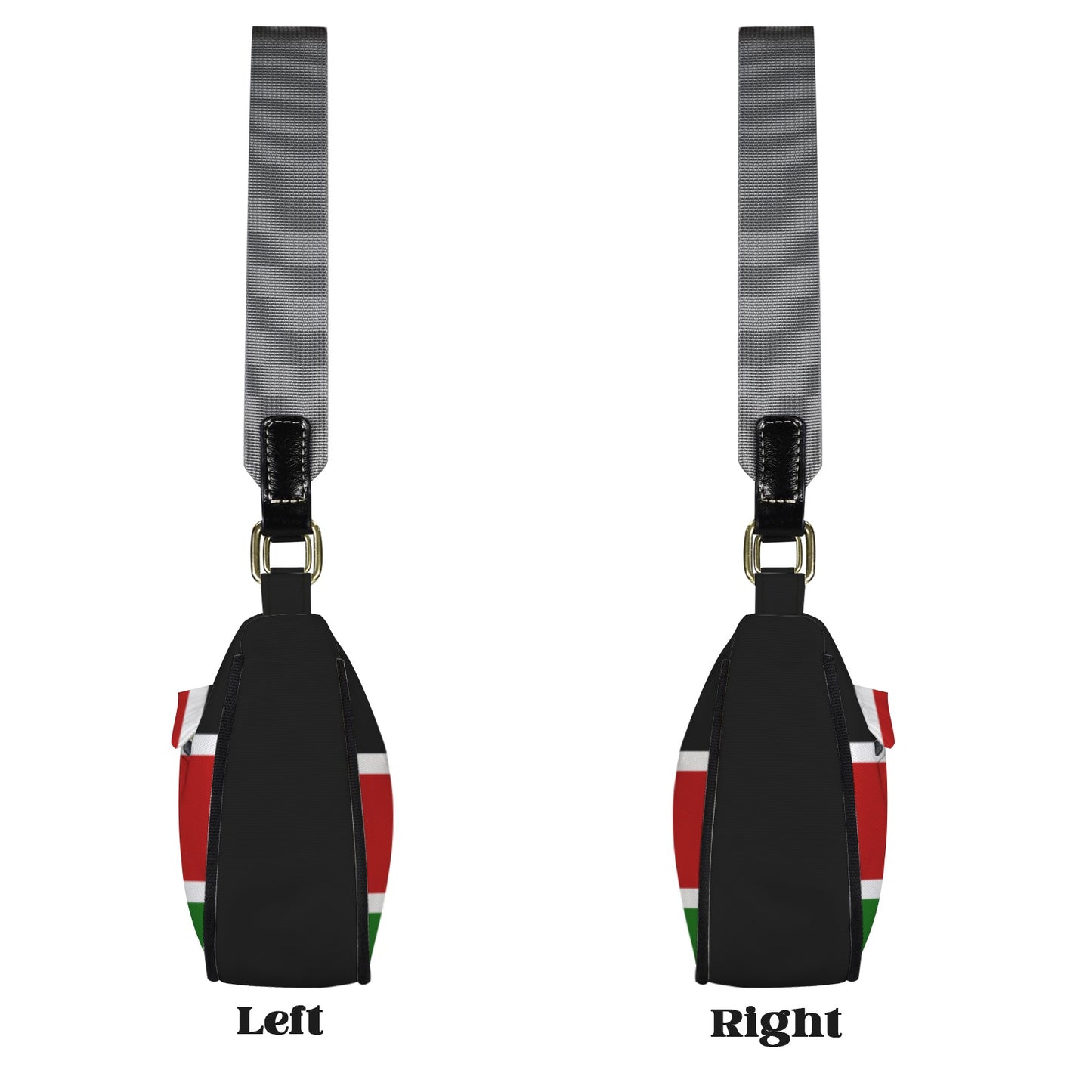Kenya Flag Inspired Women's Shoulder Bag