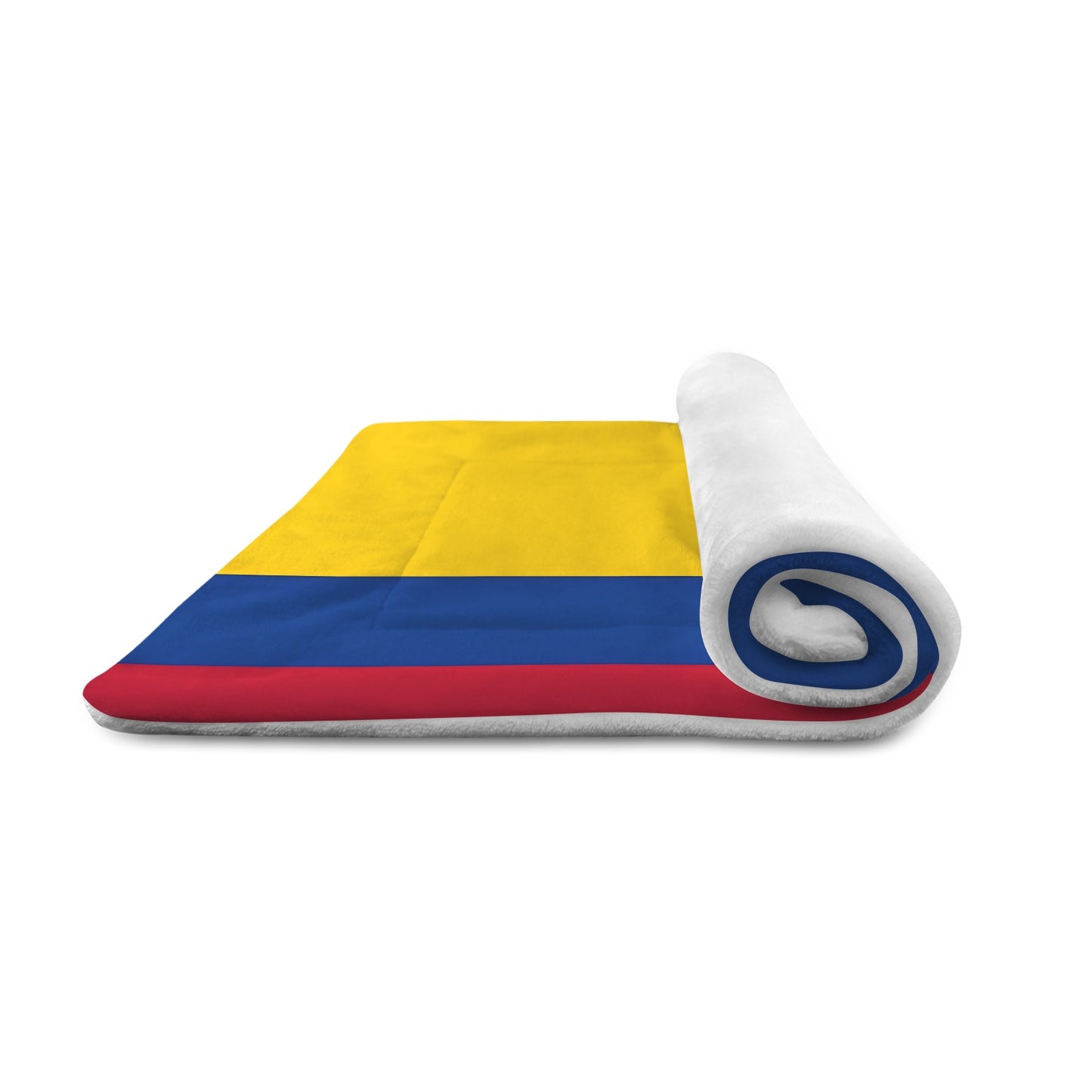 Colombia Flag Inspired Pet Mat 25x18inch (Made in the USA)