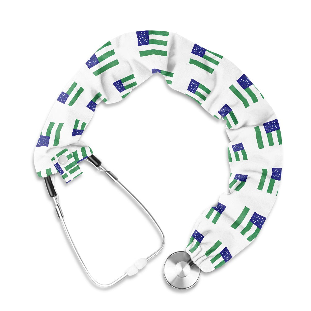 NYPD Flag Inspired Stethoscope Protective Cover
