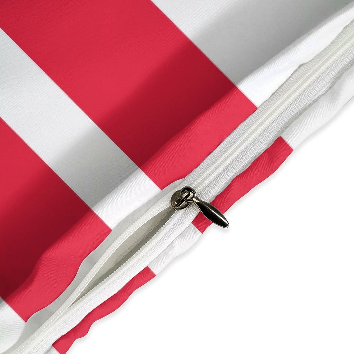 Washington D.C. Flag Inspired 3-Piece Bedding Set (1 Duvet Cover + 2 Pillow Shams) – 102"×90"