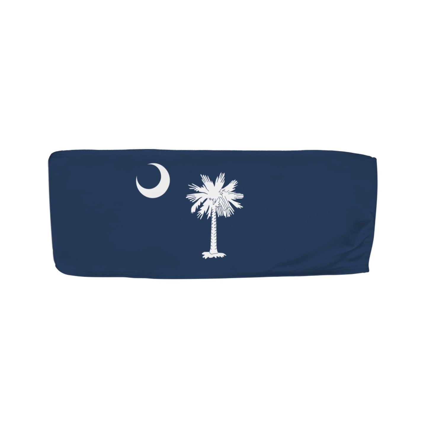 South Carolina Flag Inspired Bandeau Tube Bikini Top