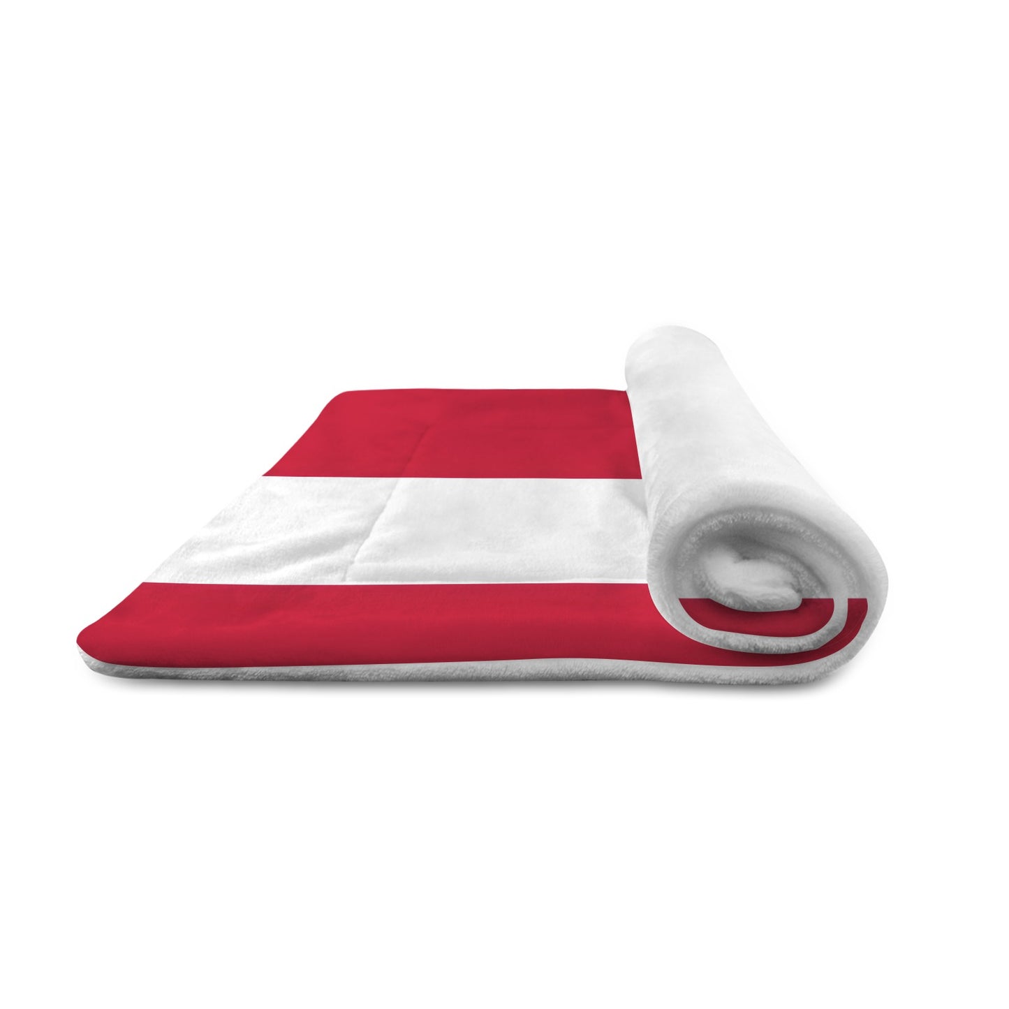 Austria Flag Inspired Pet Mat 25x18inch (Made in the USA)