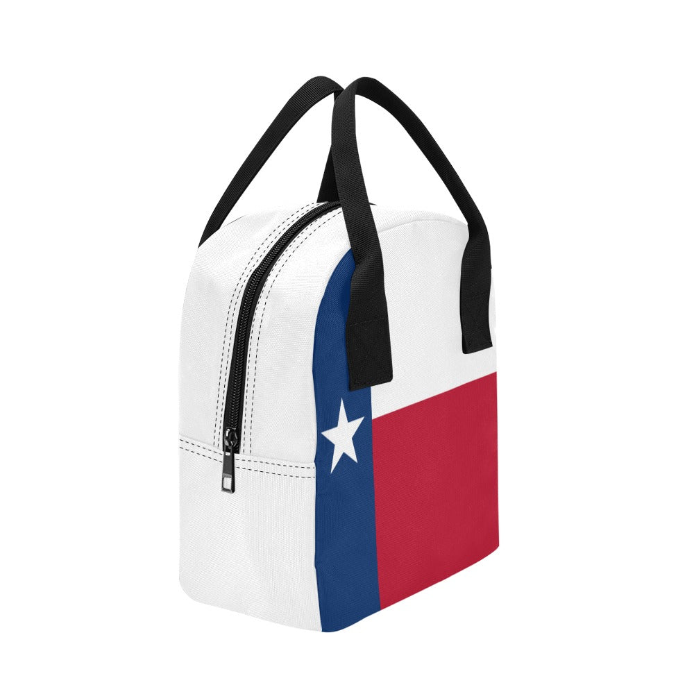 Texas Flag Inspired Insulated Lunch Bag