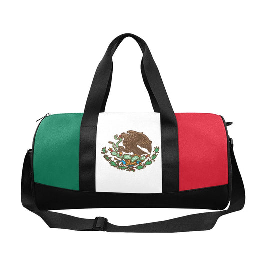 Mexico Flag Inspired Travel Duffel Bag