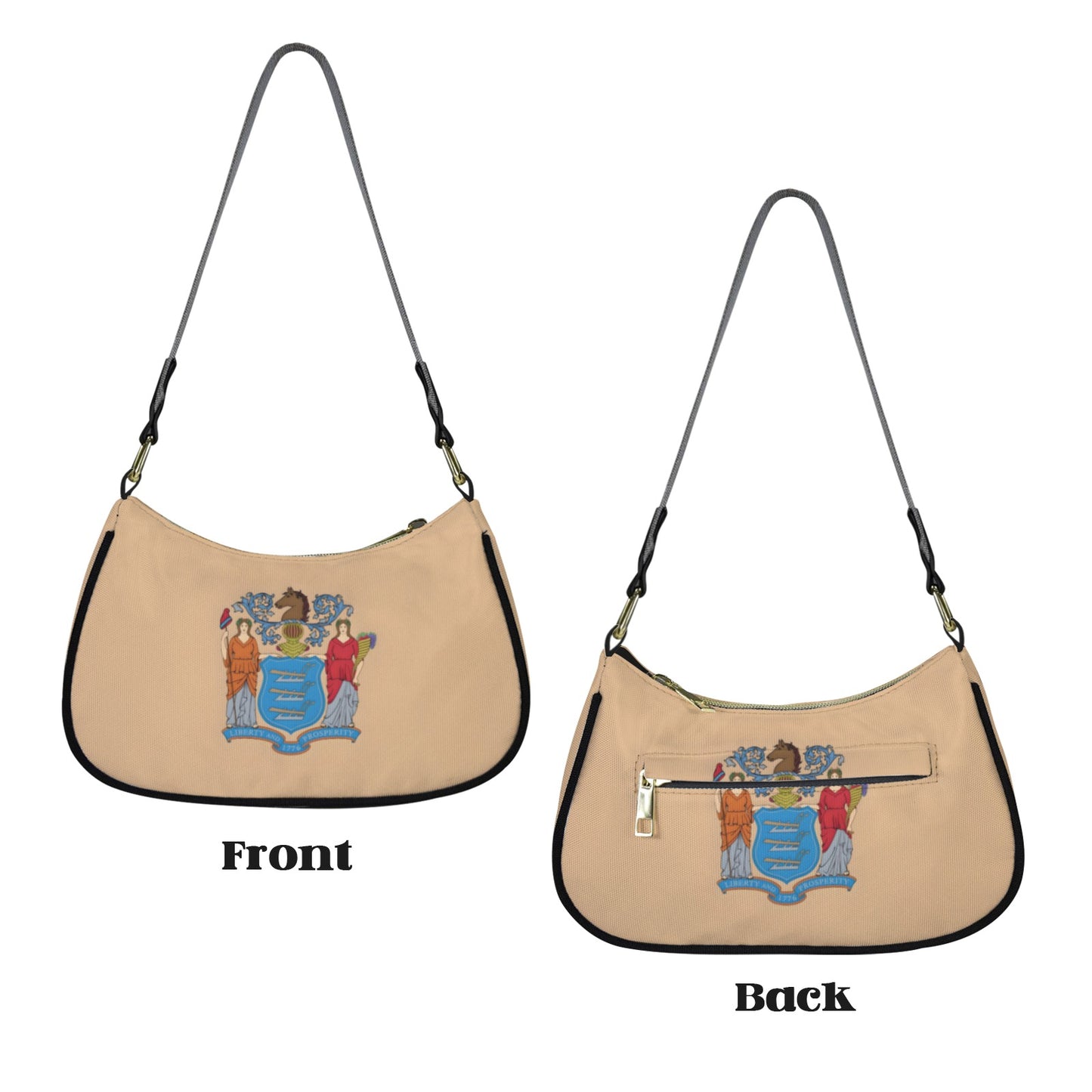 New Jersey Flag Inspired Women's Shoulder Bag