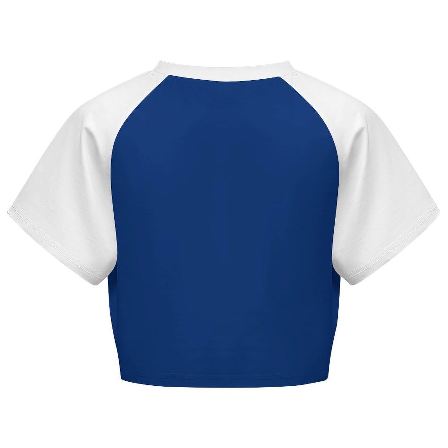 New York Flag Inspired Women's Cropped Shirt