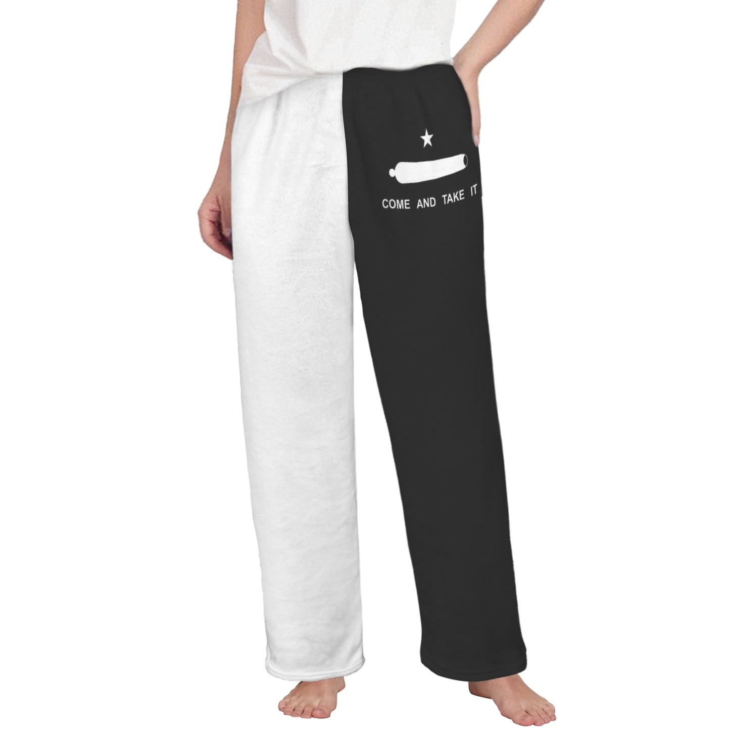 Come and Take It Flag Inspired Women's Flannel Pajama Trousers Made in the USA