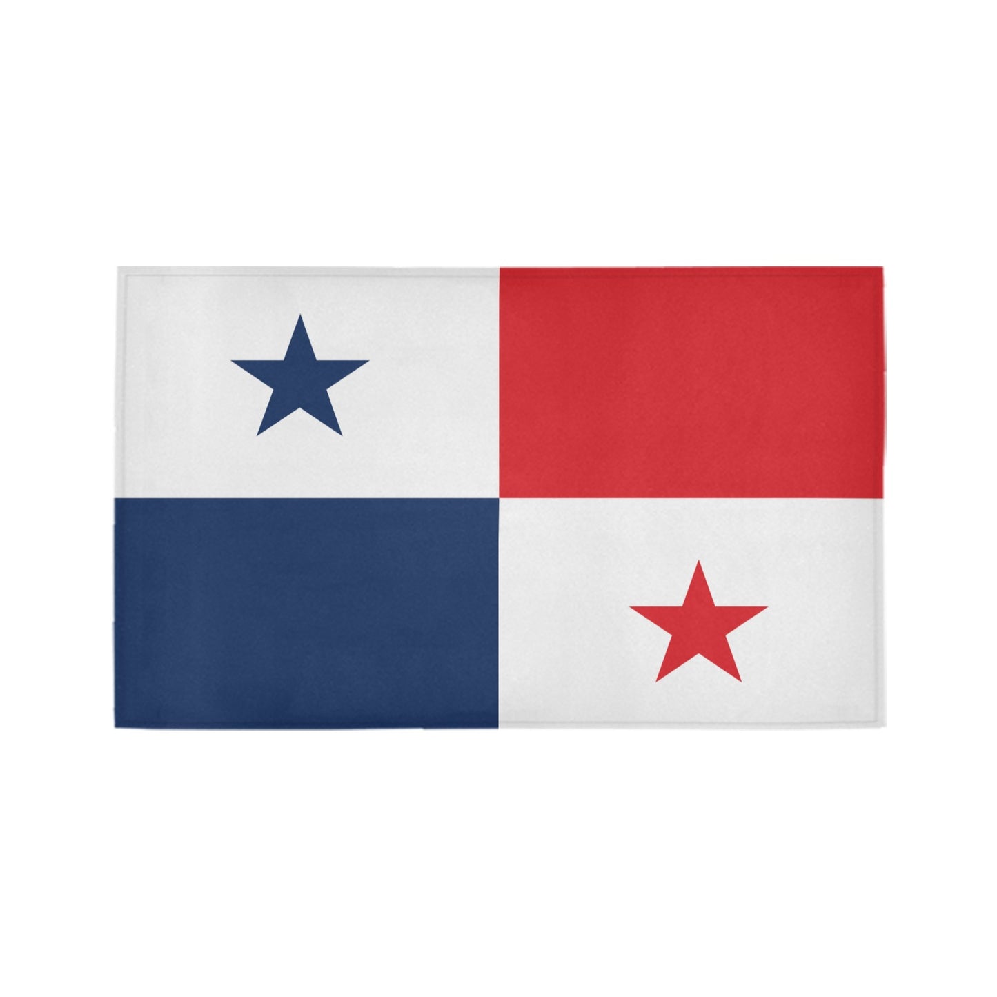Panama Flag Inspired Doormat 30" x 18" (Sponge Material)