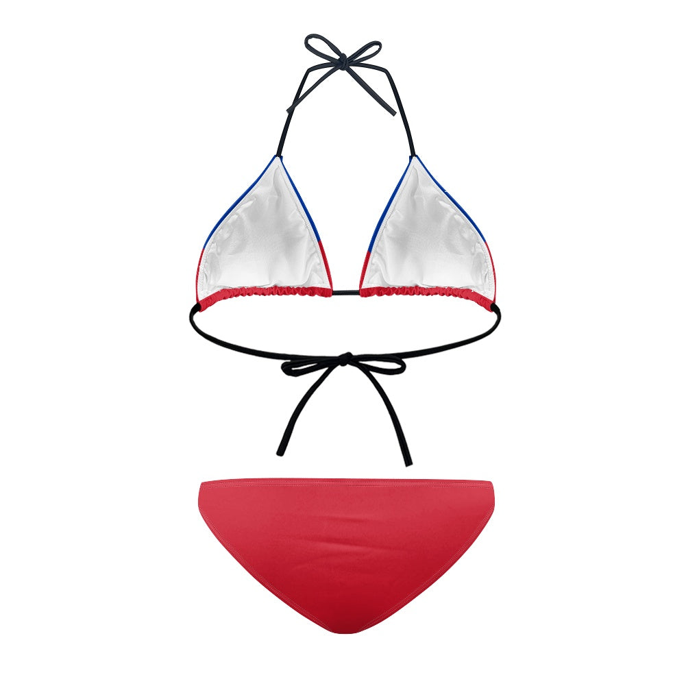 Philippines Flag Inspired Women's Bikini